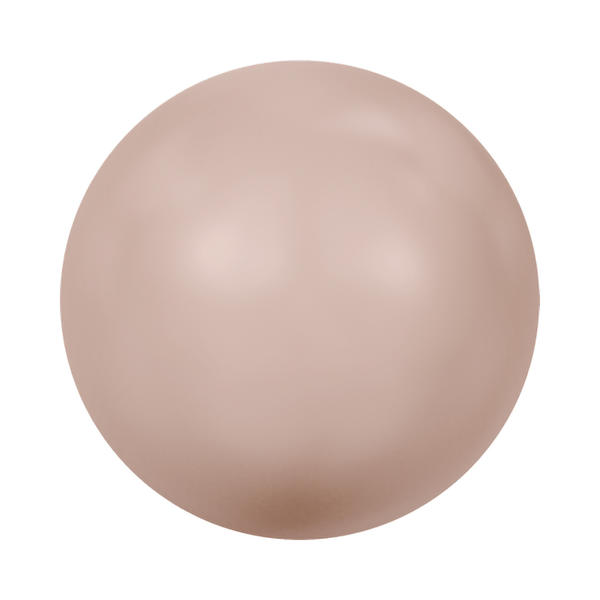 Swarovski Crystal Pearls 5817 8 mm Crystal Powder Almond Pearl