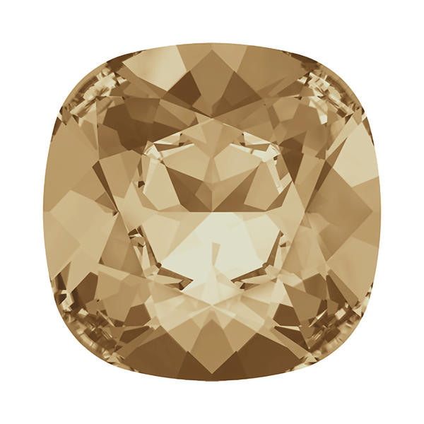 Swarovski Fancy Stones 4470 12 mm Crystal Golden Shadow F