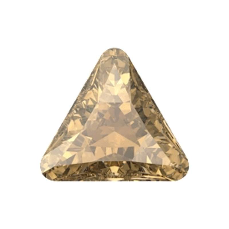 Swarovski Fancy Stones 4722 8 mm Crystal Golden Shadow F