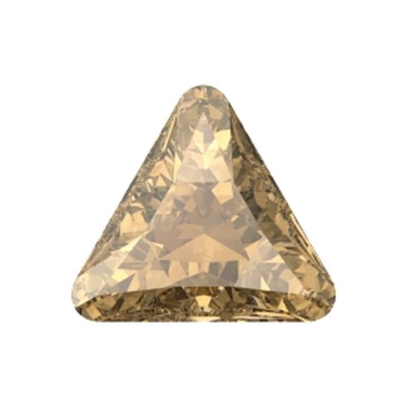 Swarovski Fancy Stones 4722 10 mm Crystal Golden Shadow F