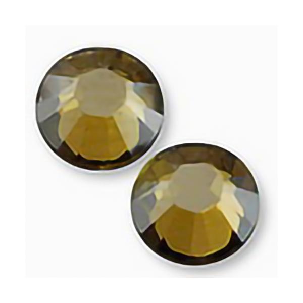 Swarovski Flatback Crystals 2028 ss 20 Citrine Satin F