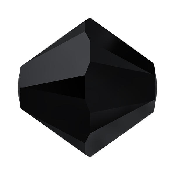 Swarovski Crystal Beads 5328 8 mm Jet