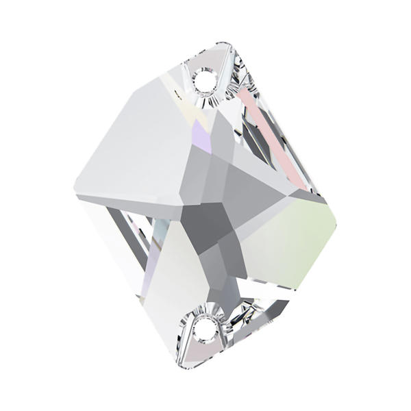 Swarovski Sew-on Crystals 3265 26 x 21 mm Crystal AB F