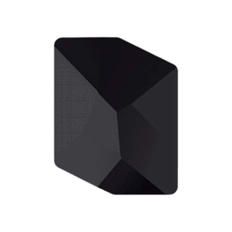 Swarovski Fancy Stones 4739 14 x 11 mm Jet