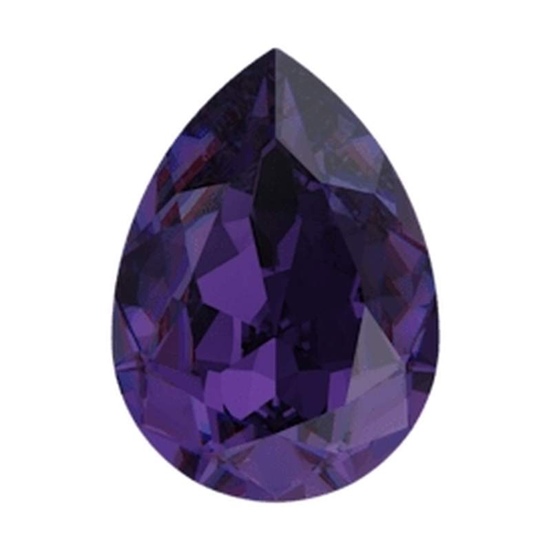 Swarovski Fancy Stones 4320 8 x 6 mm Purple Velvet F