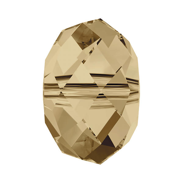 Swarovski Crystal Beads 5040 4 mm Crystal Golden Shadow