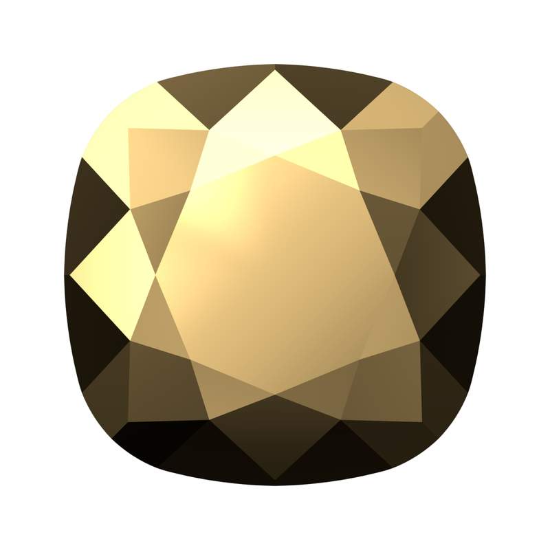Swarovski Fancy Stones 4470 10 mm Crystal Aurum F