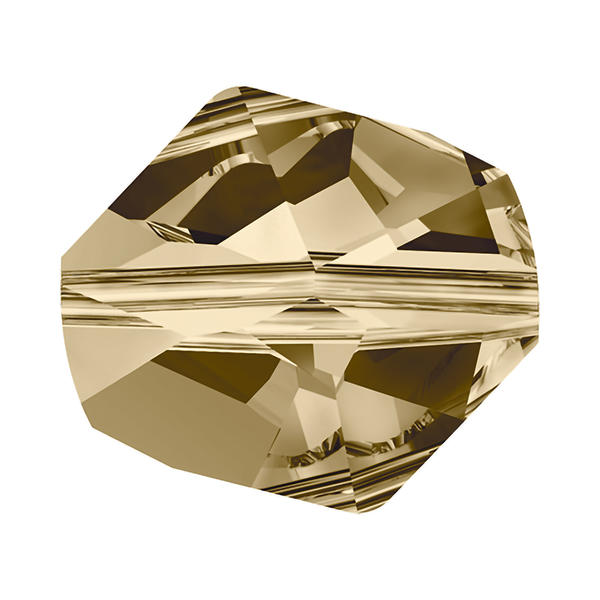 Swarovski Crystal Beads 5523 16 mm Crystal Golden Shadow