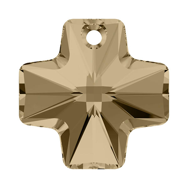 Swarovski Crystal Pendants 6866 20 mm Crystal Golden Shadow