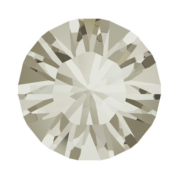 Swarovski Round Stones 1028 pp 13 Crystal Silver Shade F
