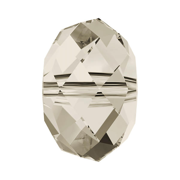 Swarovski Crystal Beads 5040 4 mm Crystal Silver Shade