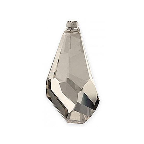 Swarovski Crystal Pendants 6015 21 mm Crystal Silver Shade