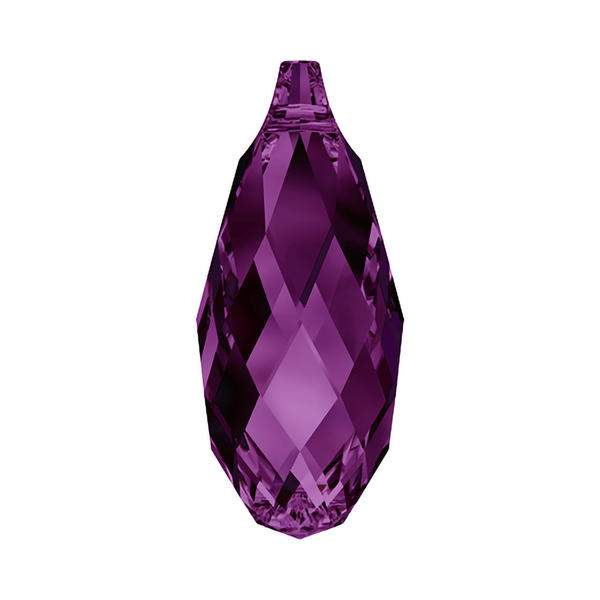 Swarovski Crystal Pendants 6010 11 x 5,5 mm Amethyst