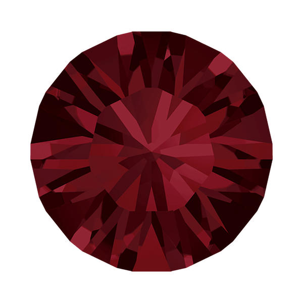 Swarovski Round Stones 1028 ss 34 Burgundy F