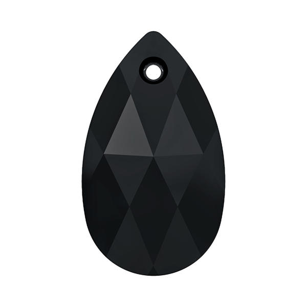 Swarovski Crystal Pendants 6106 16 mm Jet