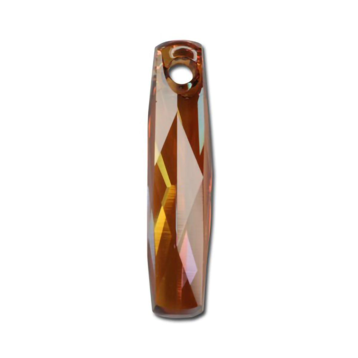 Swarovski Crystal Pendants 6460 20 mm Crystal Copper