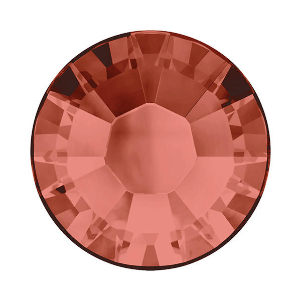 Swarovski Flatback Crystals 2028 pp 11 Padparadscha F