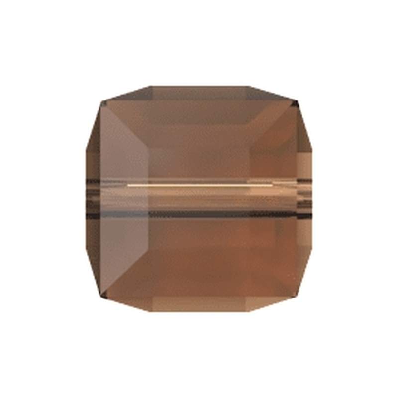 Swarovski Crystal Beads 5601 6 mm Smoked Topaz