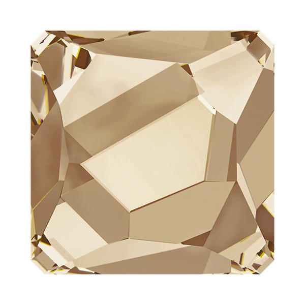 Swarovski Fancy Stones 4854 8 mm Crystal Golden Shadow CAL V SI