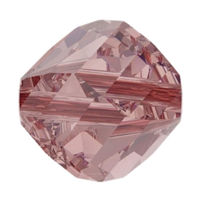 Swarovski Crystal Beads 5020 8 mm Vintage Rose