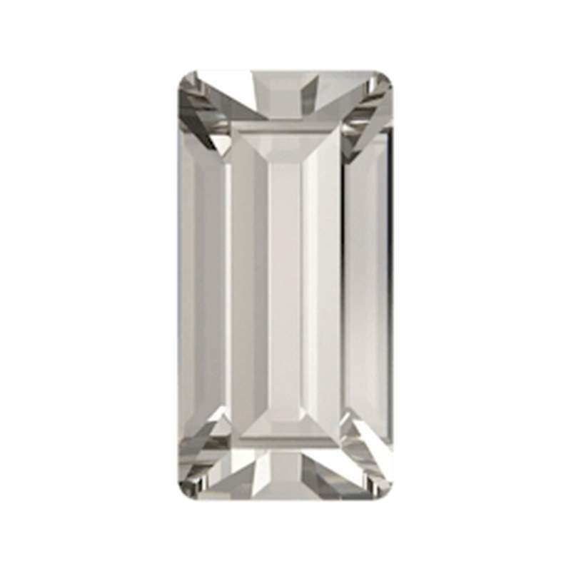 Swarovski Fancy Stones 4501 4 x 2 mm Crystal Silver Shade F