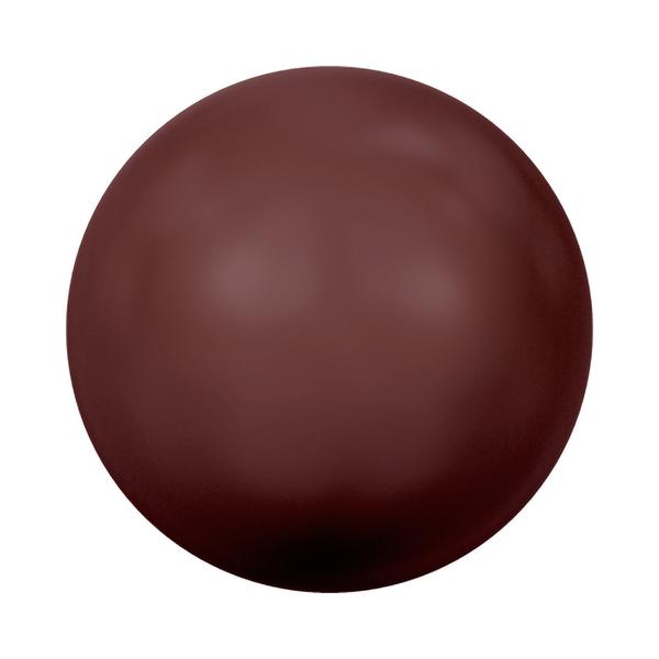 Swarovski Crystal Pearls 5810 12 mm Crystal Maroon Pearl