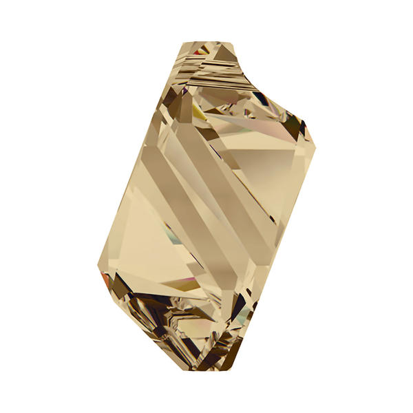 Swarovski Crystal Pendants 6650 22 mm Crystal Golden Shadow
