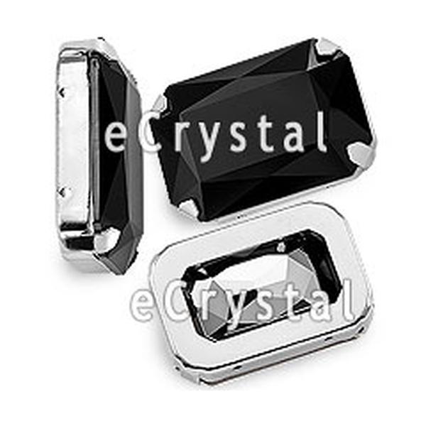 Swarovski Fancy Stones 4627 27 x 18,5 mm Jet Metallic Silver V