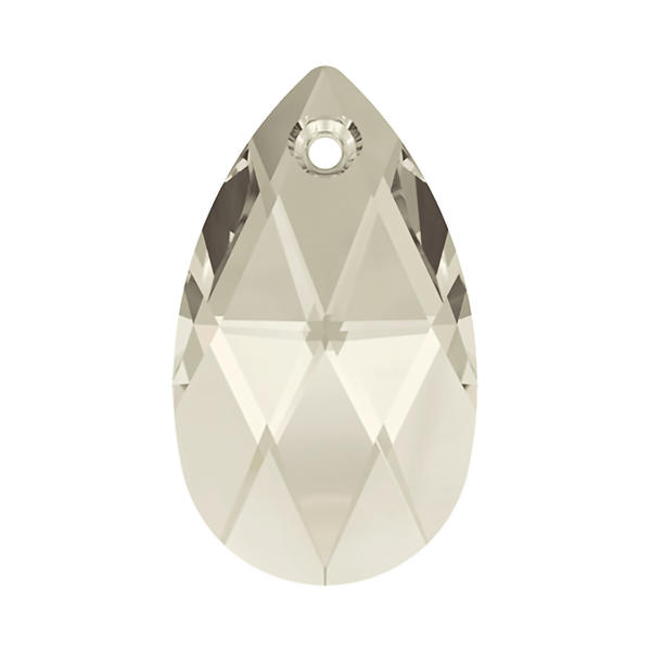 Swarovski Crystal Pendants 6106 28 mm Crystal Silver Shade