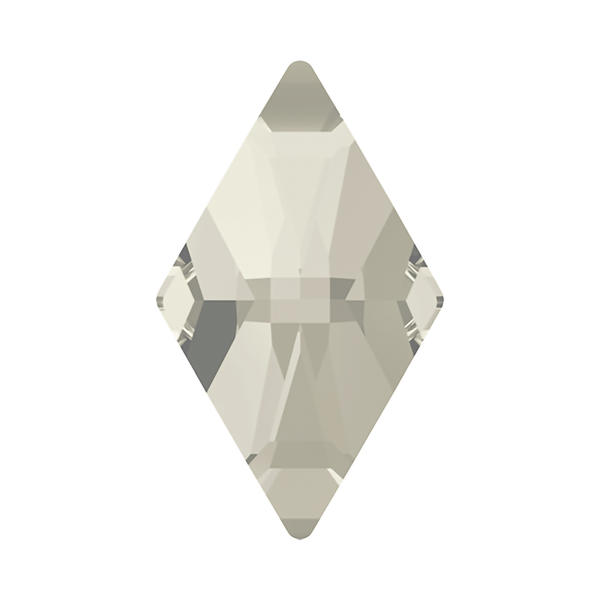Swarovski Flatback Crystals 2709 10 x 6 mm Crystal Silver Shade F