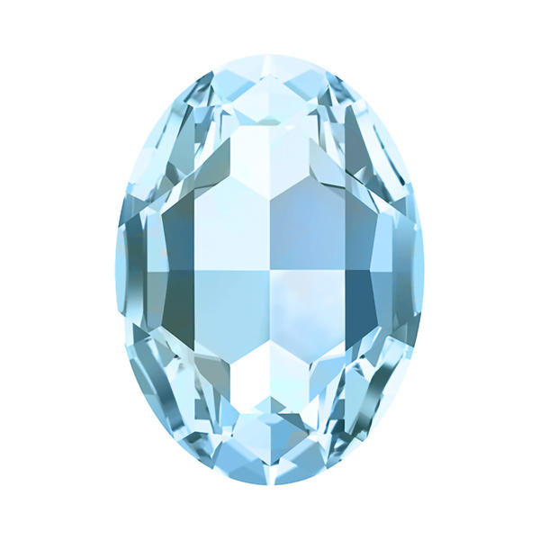 Swarovski Fancy Stones 4127 30 x 22 mm Aquamarine F