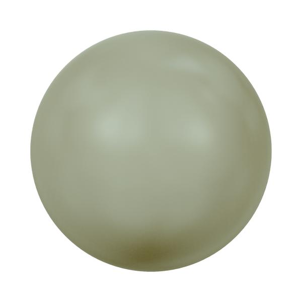 Swarovski Crystal Pearls 5817 10 mm Crystal Powder Green Pearl
