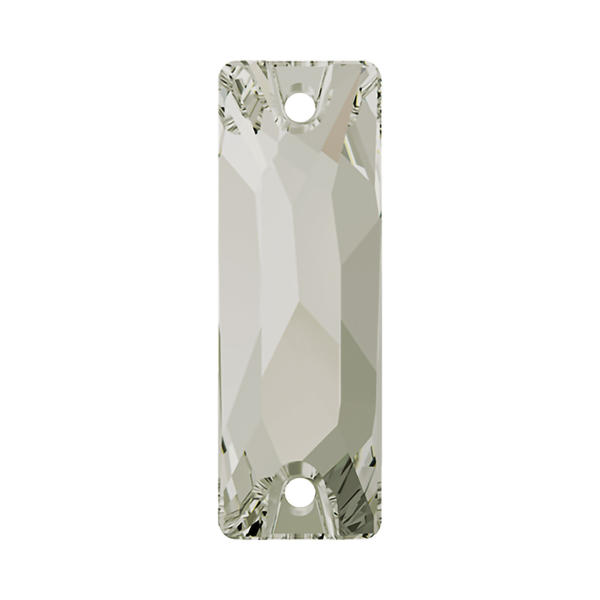 Swarovski Sew-on Crystals 3255 18 x 6 mm Crystal Silver Shade