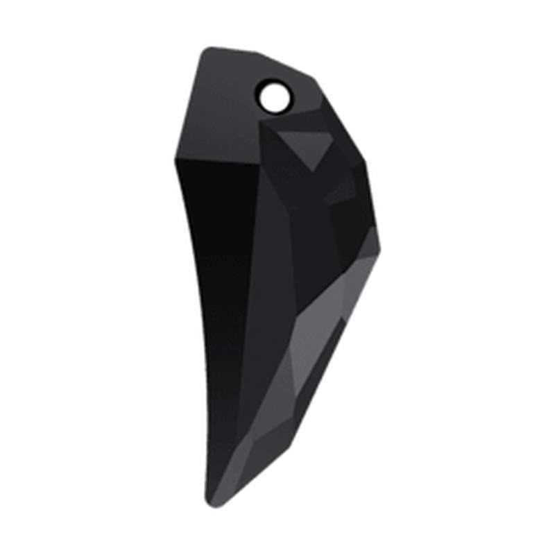 Swarovski Crystal Pendants 6150 30 mm Jet