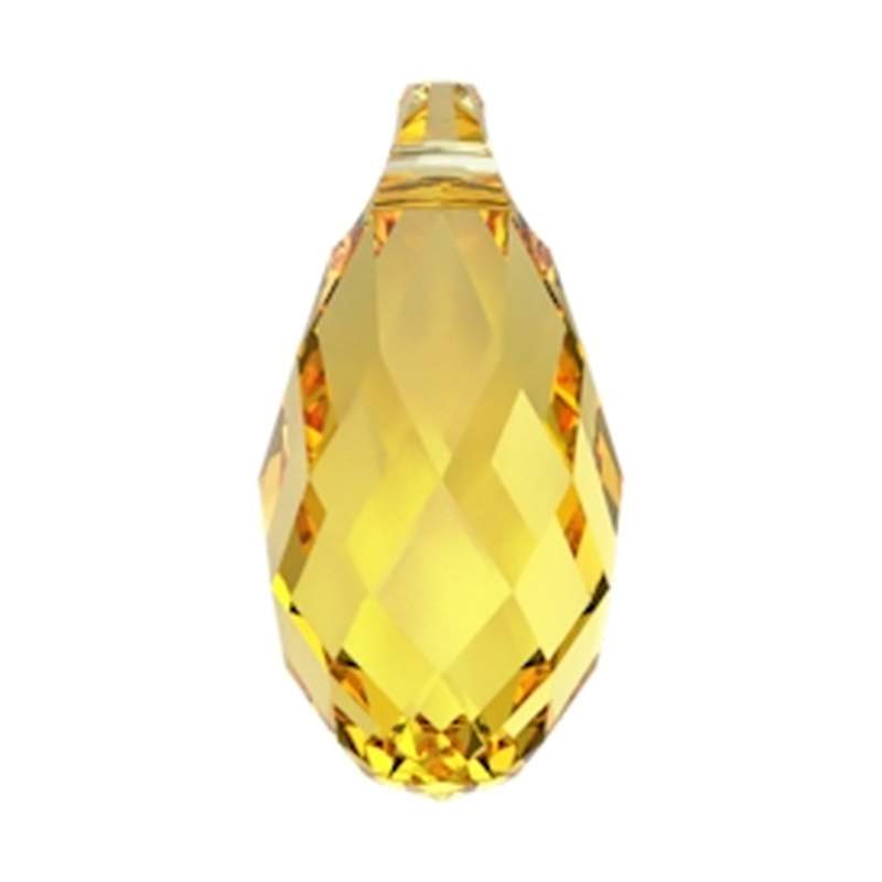 Swarovski Crystal Pendants 6010 11 x 5,5 mm Light Topaz