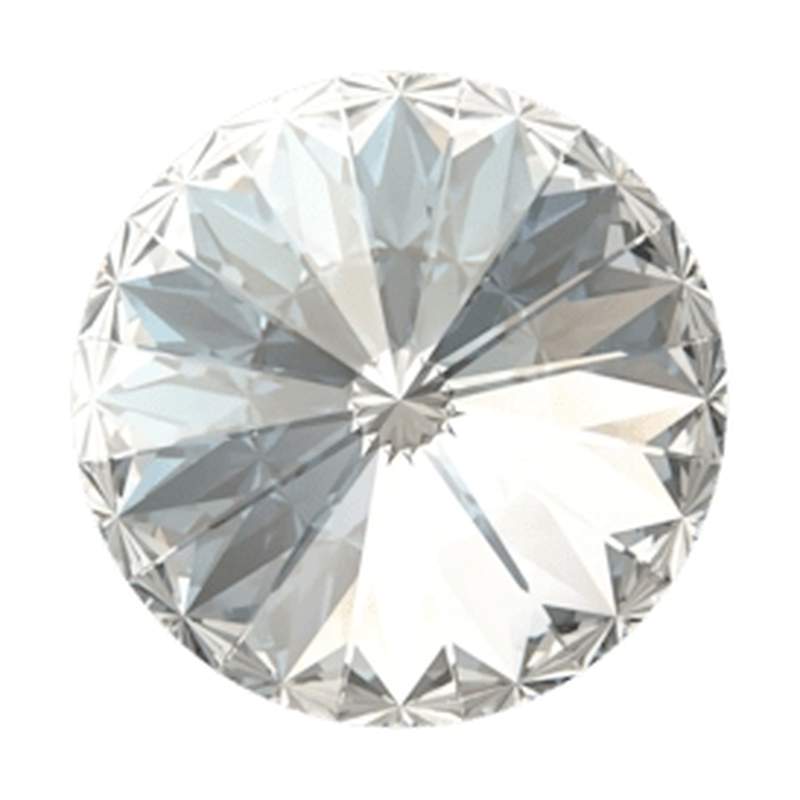 Swarovski Round Stones 1122 12 mm Crystal Moonlight F