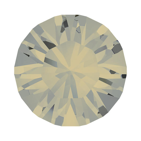 Swarovski Round Stones 1028 pp 14 Light Grey Opal F