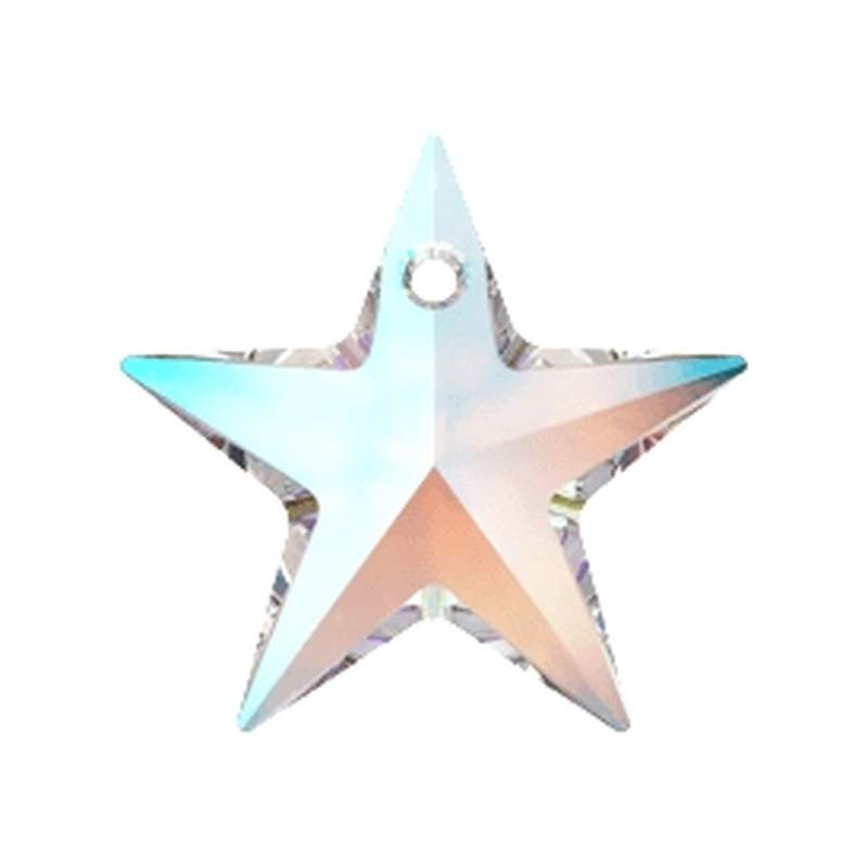 Swarovski Crystal Pendants 6714 40 mm Crystal Blue AB