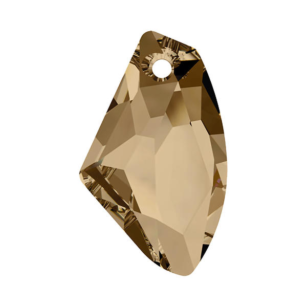 Swarovski Crystal Pendants 6656 19 mm Crystal Golden Shadow