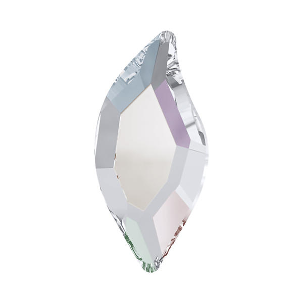 Swarovski Flatback Crystals 2797 10 x 5 mm Crystal AB F
