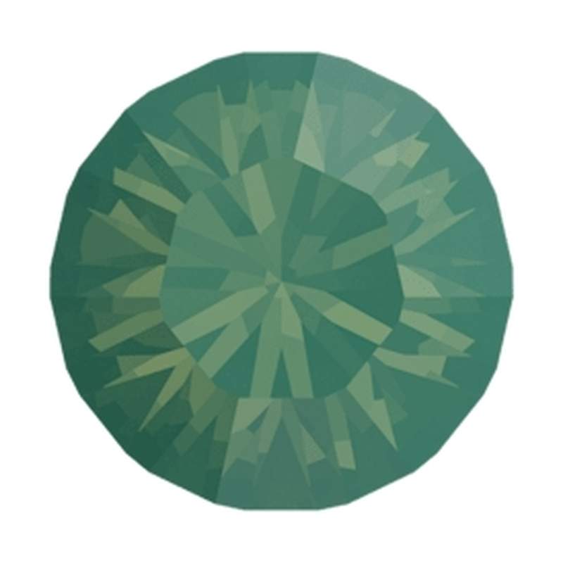 Swarovski Round Stones 1028 pp 11 Palace Green Opal F