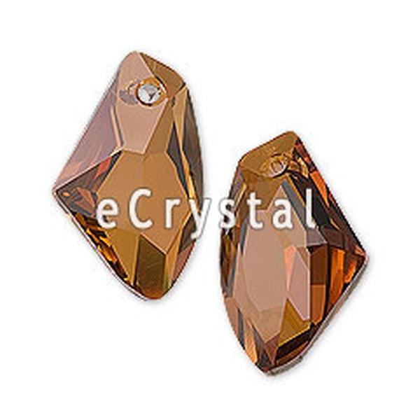 Swarovski Crystal Pendants 6656 39 mm Crystal Copper