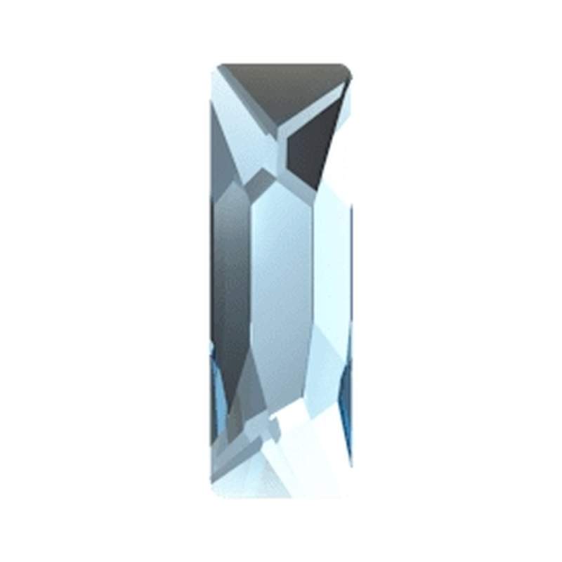 Swarovski Flatback Crystals 2555 12 x 4 mm Aquamarine F