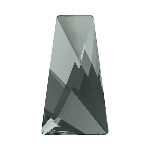 Swarovski Flatback Crystals 2770 12 x 7 mm Black Diamond F