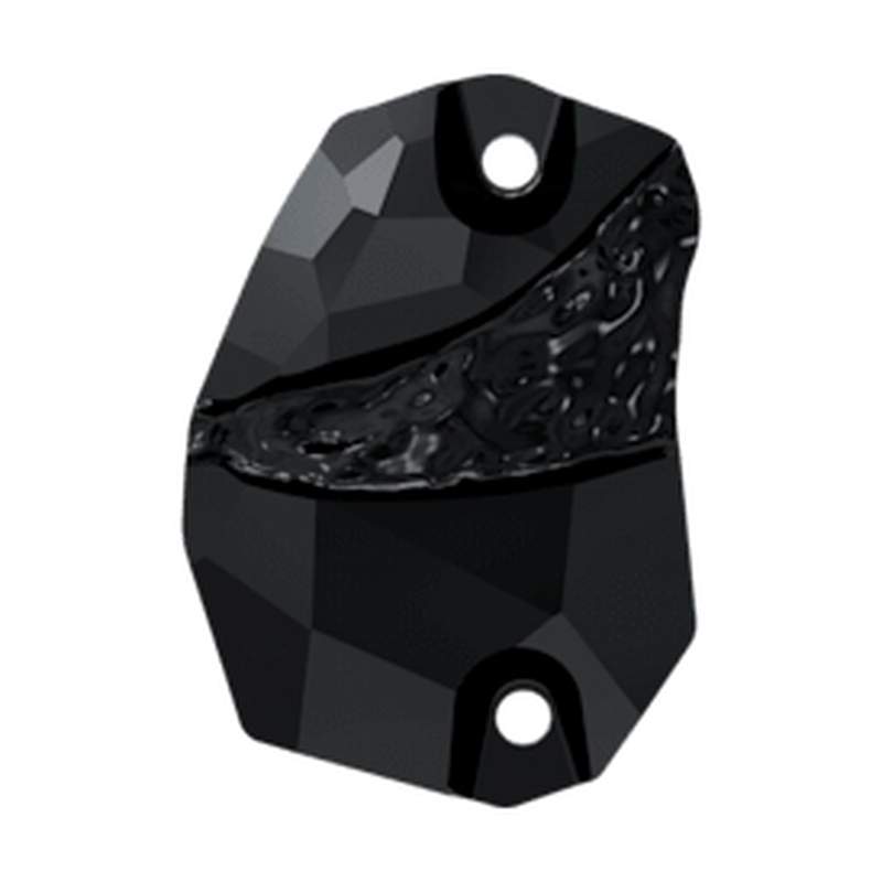 Swarovski Sew-on Crystals 3257 19 x 13 mm Jet