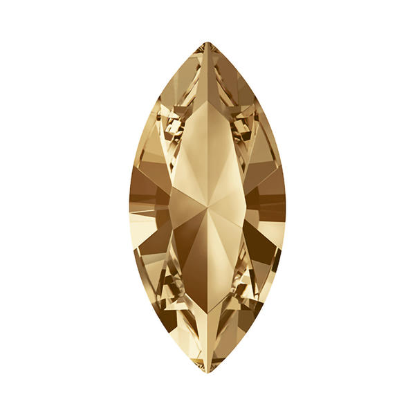Swarovski Fancy Stones 4228 8 x 4 mm Crystal Golden Shadow F
