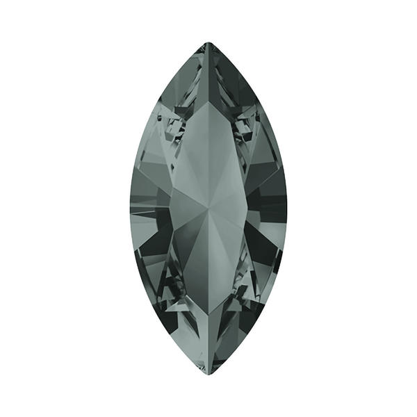 Swarovski Fancy Stones 4228 10 x 5 mm Black Diamond