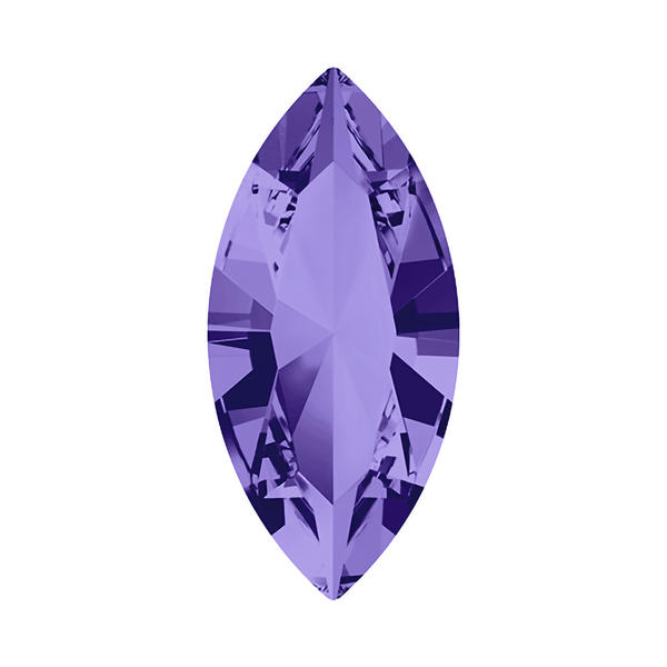 Swarovski Fancy Stones 4228 10 x 5 mm Tanzanite F