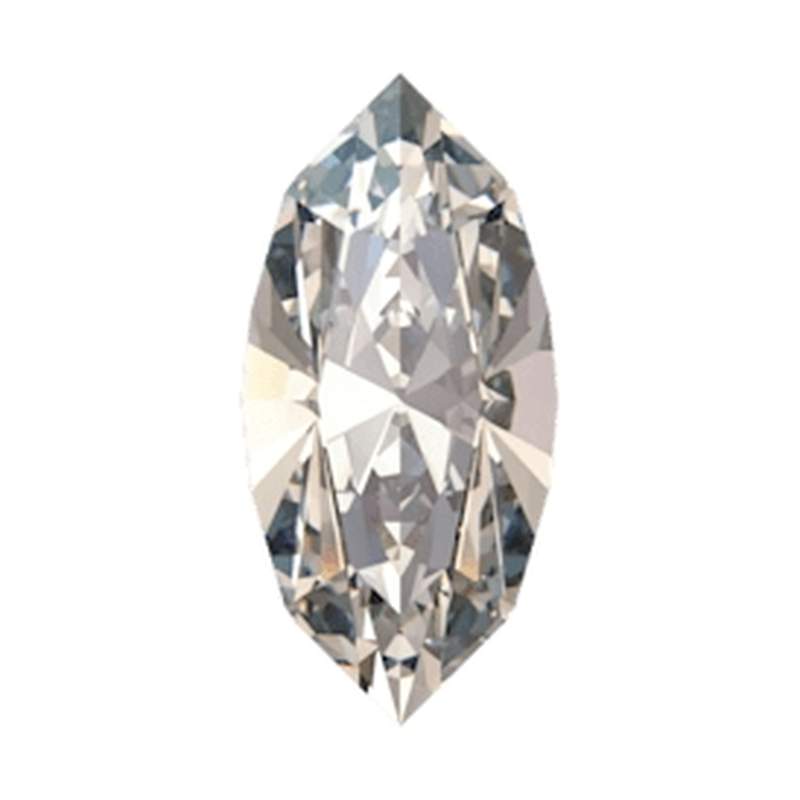 Swarovski Fancy Stones 4228 4 x 2 mm Crystal Moonlight F