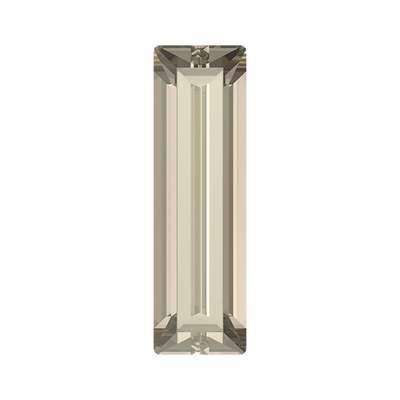 4500 6 x 2 mm Crystal Silver Shade F - 720 pcs
